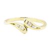 Image 2 : 0.10 ctw Diamond Ring - 14KT Yellow Gold