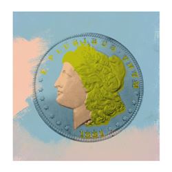 1881 Coin by Steve Kaufman (1960-2010)