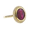 Image 1 : 5.30 ctw Ruby and Diamond Ring - 14KT Yellow Gold