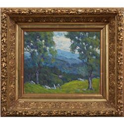 19thc Oil Painting, Landscape, James McRickard