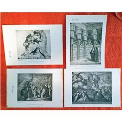 Group of c1920â€™s Half-tone Prints, Biblical Scenes