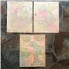 Image 1 : Set of 1890's Maps of The American Central States