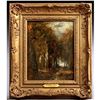 Image 1 : Early 20thc Oil Painting, Landscape, Attributed to Frederic Jacques Sang