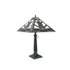 Image 2 : Tiffany-style 2 Light Mission Table Lamp 16" Shade