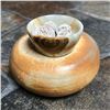 Image 2 : Small Banded Onyx Carved Gemstone Bowl, Desert Rose Formations