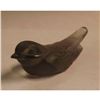 Image 1 : Lalique Grey Crystal Resting Swallow Knife-Rest Sculpture