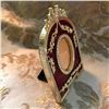 Image 2 : Russian Faberge-style Guilloche Enamel & Gilt Crysta Photo Frame
