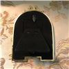 Image 3 : Russian Faberge-style Guilloche Enamel & Gilt Crysta Photo Frame