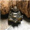 Image 1 : Signed Japanese Boxwood Netsuke Sculpture, Devout