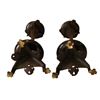 Image 6 : 19thc Pair of Aesthetic-Style Bronze Candlesticks