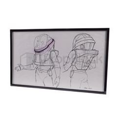 Star Trek: The Motion Picture Original Spacesuit Illustration