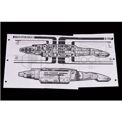 Star Trek: Deep Space Nine Defiant Master Systems Display Artwork