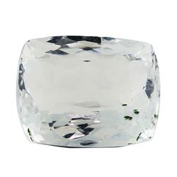 7.60 ct.Natural Rectangle Cushion Cut Aquamarine