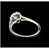 Image 3 : 0.43 ctw Diamond and Diamond Ring - 14KT White Gold