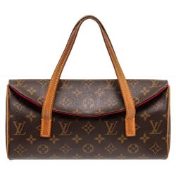 Louis Vuitton Monogram Canvas Leather Sonatine Bag