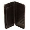 Image 6 : Bvlgari Black Grained Leather Organizer Wallet