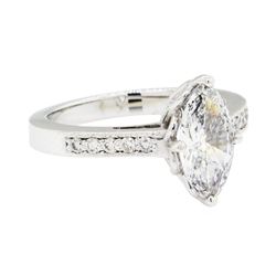 1.46 ctw Diamond Ring - 14KT White Gold