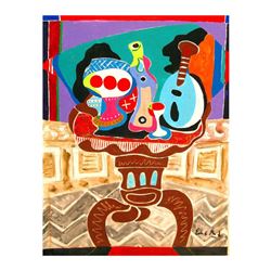 Still Life with Guitar by Ensrud Original