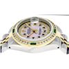 Image 4 : Rolex Ladies 2 Tone 14K MOP Sapphire & Diamond Datejust Wristwatch