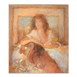 Batia Magal, "Eternal Moment" Limited Edition Serigraph, Numbered and Hand Signed with Certificate o