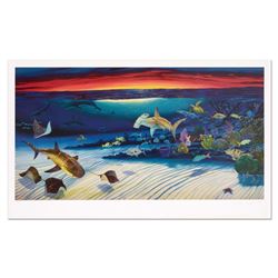 Wyland, "Sea Life Below" Limited Edition Lithograph, Numbered and Hand Signed with Certificate of Au