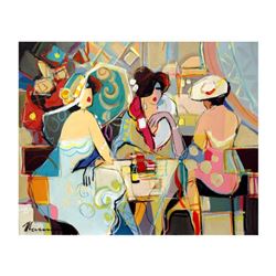 Isaac Maimon - "Remarkable Moments" Original Acrylic Painting on Canvas, Hand Signed with Certificat