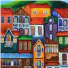Image 2 : Mikheil Mikaberidze, Original Oil Painting on Canvas, Hand Signed with Certificate of Authenticity.