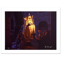  Saruman And The Palantir  Limited Edition Giclee on Canvas by The Brothers Hildebrandt. Numbered an