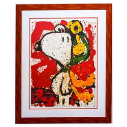 Tom Everhart- Hand Pulled Original Lithograph "To Remember"