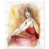Image 1 : Lena Sotskova, "Misterious" Mixed Media Original Painting, Hand Signed and with COA.