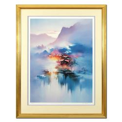 H. Leung, "Twilight Mist" Framed Limited Edition, Numbered 53/100 and Hand Signed with Letter of Aut