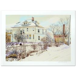William Nelson, "Back of the Geneal Store" Limited Edition Serigraph, Numbered and Hand Signed by th