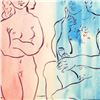 Image 2 : Wayne Ensrud "Artist and Muse 2" Mixed Media Original Artwork; Hand Signed; COA