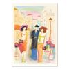 Image 1 : Moshe Leider, Original Watercolor Painting, Hand Signed with Certificate of Authenticity.