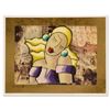 Image 1 : Oz El Hai, Original 3D Mixed Media Painting on Board, Hand Signed with Certificate of Authenticity.