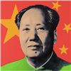 Image 2 : Steve Kaufman (1960-2010), "Mao" Hand Embellished Limited Edition Silkscreen on Canvas, Numbered 17/