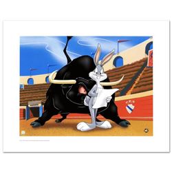  Bully for Bugs  Limited Edition Giclee from Warner Bros., Numbered with Hologram Seal and Certifica