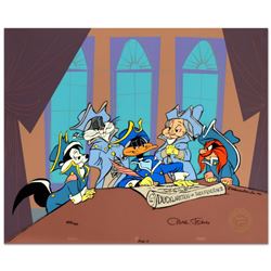 Chuck Jones (1912-2002),  Ducklaration of Independence  Limited Edition Animation Cel with Hand Pain