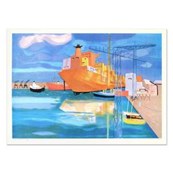 Georges Lambert (1919-1998),  Brest  Limited Edition Lithograph, Numbered and Hand Signed.