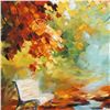 Image 2 : Leonid Afremov "Respite Spot" Limited Edition Giclee on Canvas, Numbered and Signed; Certificate of 