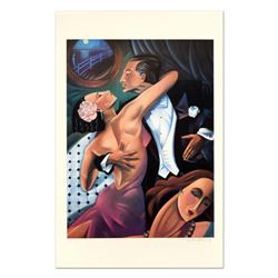 Ted Young, "Dancer (Tango)" Limited Edition Lithograph, Numbered and Hand Signed.