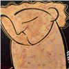 Image 2 : Gaylord Soli - "Shayne" Original Mixed Media Acrylic Painting on Board, Hand Signed and Titled Inver