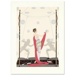 Erte (1892-1990), "The Duel" Limited Edition Serigraph, Numbered and Hand Signed with Certificate of