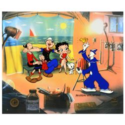 Myron Waldman (1908-2006). "Photo Op" Limited Edition Hand Inked and Painted Animation Cel, Numbered