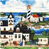 Image 2 : "The Milkman's Route" Limited Edition Serigraph by Jane Wooster Scott, Numbered and Hand Signed with