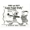 Image 1 : Chuck Jones "Robin Hood Daffy Lobby Card Litho" Limited Edition Lithograph.