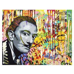 Nastya Rovenskaya- Mixed Media "Dali like Mustache"