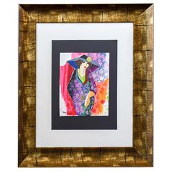 Patricia Govezensky- Original Mixed Media "Laura"