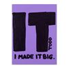 Image 1 : Todd Goldman, "I Made It Big" Original Acrylic Painting on Gallery Wrapped Canvas, Hand Signed with 