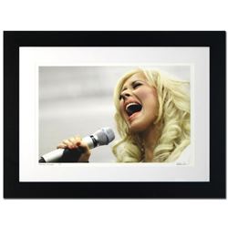 "Christina Aguilera" Limited Edition Giclee by Rob Shanahan, Numbered and Hand Signed with COA. This